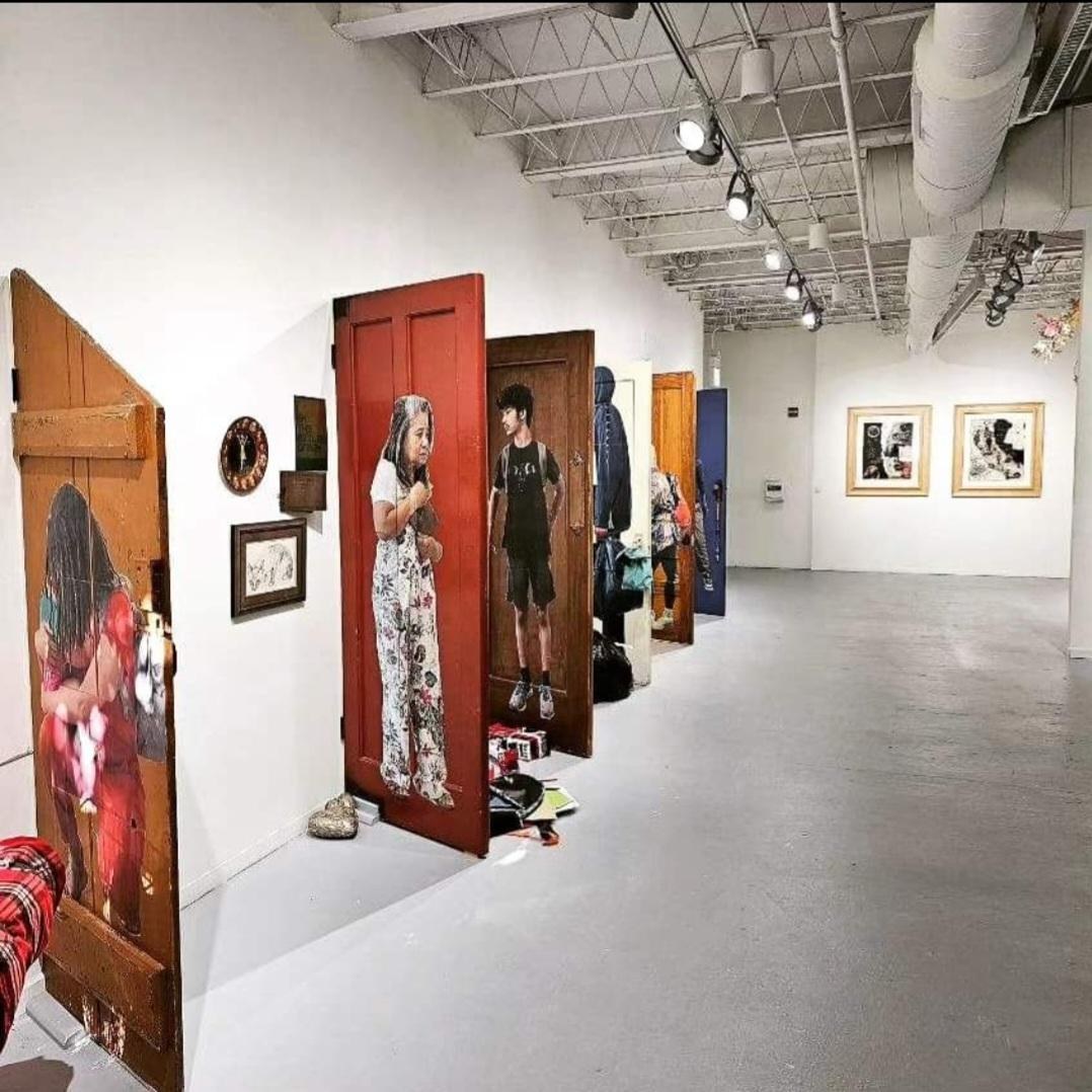 Installation view of The Alien-nations and Sovereign States of Octavia E. Butler