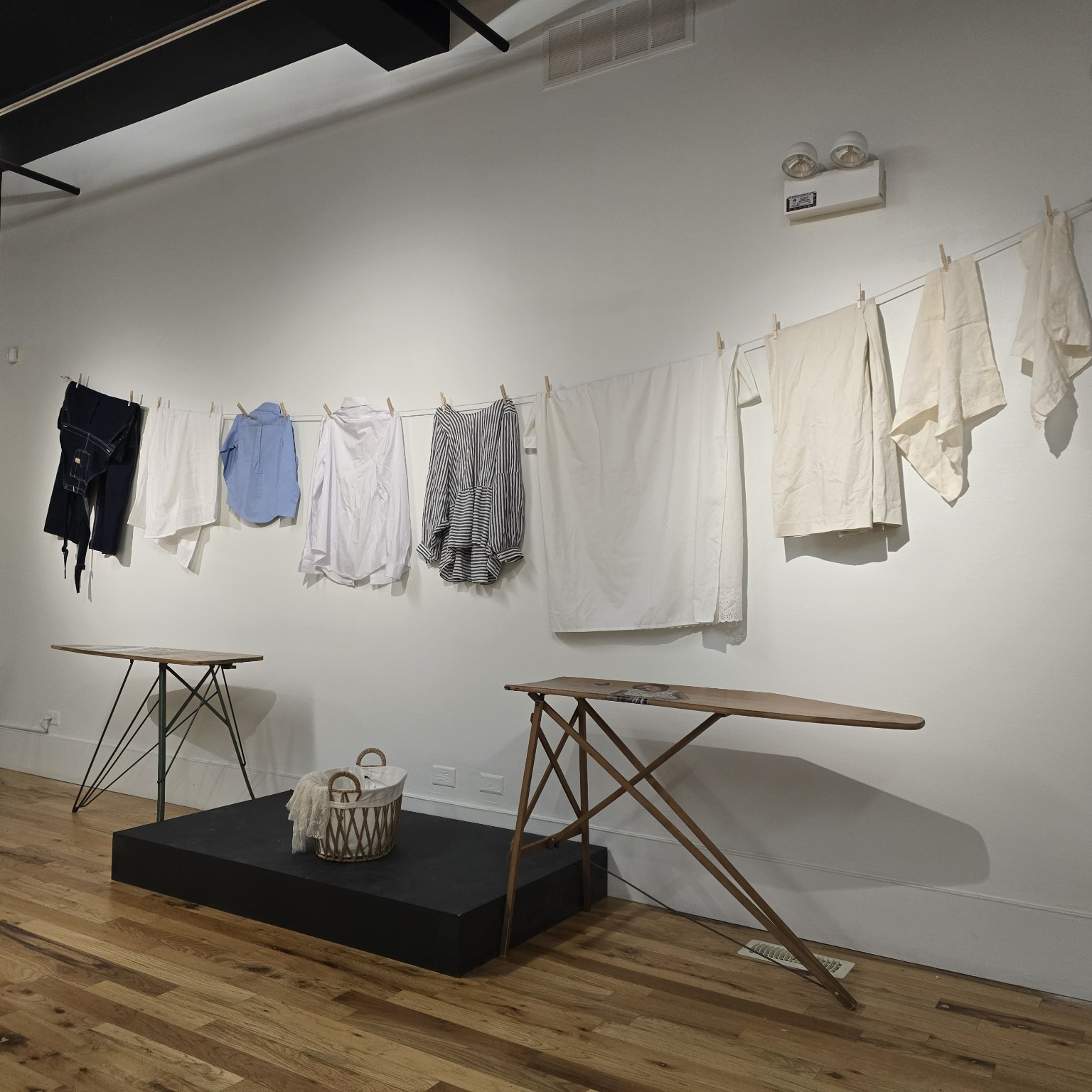 Domestic labor installation in Intentionality, 1960